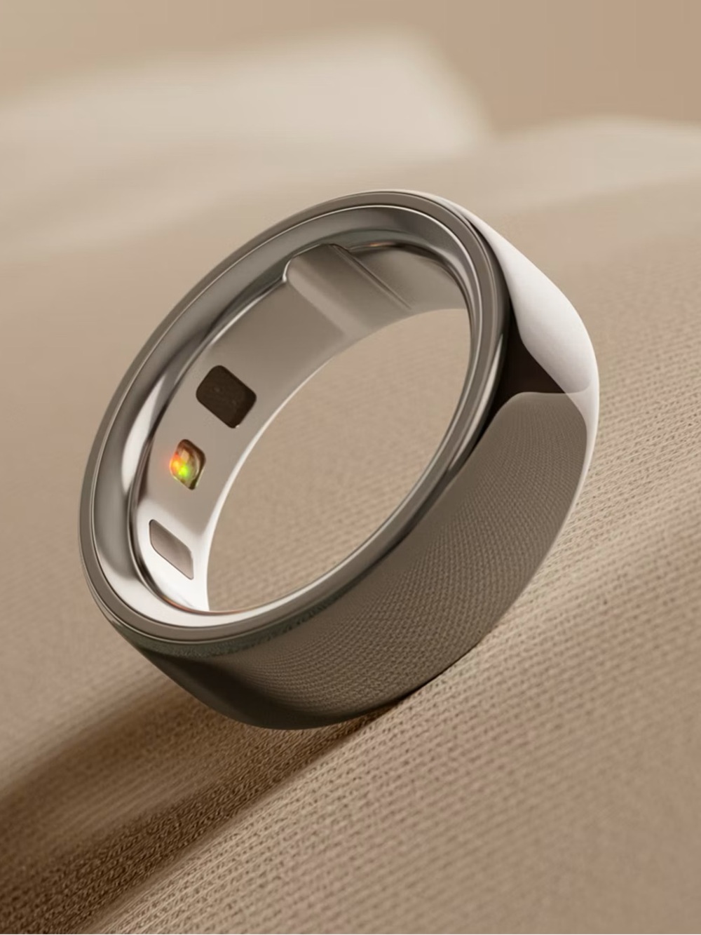 BRAND NEW NEVER OPENED OuraSmart Wellness Ring, Silver - Health & Sleep Tracker